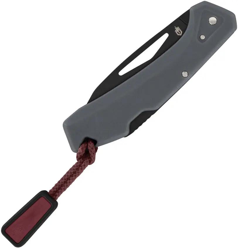 Gerber LST Mini Lockback Knife Gray GFN Handle Wharncliffe Blade 1.75 Inch for Everyday Carry by Gerber