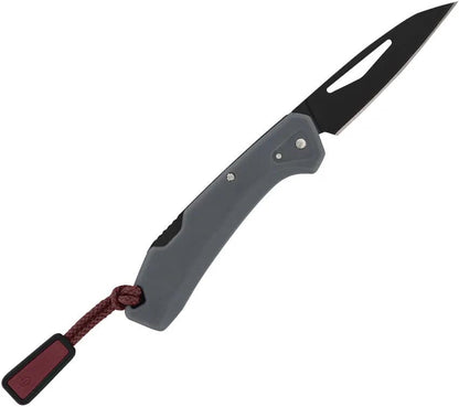 Gerber LST Mini Lockback Knife Gray GFN Handle Wharncliffe Blade 1.75 Inch for Everyday Carry by Gerber