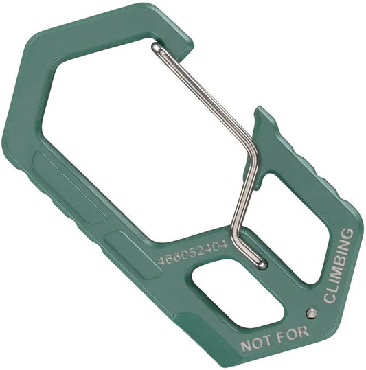 Gerber Carabiner Keychain Tool 2.5 Inch Stainless Steel Bottle Opener Airplane Friendly Everyday Carry by Gerber