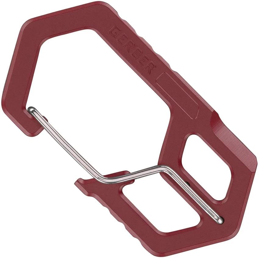 Gerber Carabiner Keychain Tool Red 1075356 by Gerber