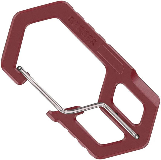 Gerber Carabiner Keychain Tool Red 1075356 by Gerber