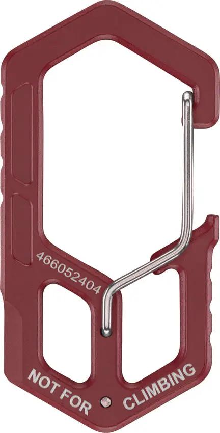 Gerber Carabiner Keychain Tool Red Not For Climbing Airplane Friendly Everyday Carry Essential by Gerber