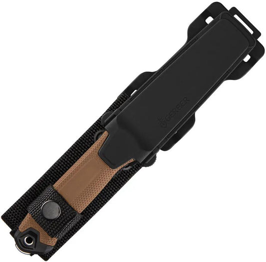 Gerber Strongarm MagnaCut Camp Knife 4 Inch Blade Full Tang Durable For Outdoor Enthusiasts by Gerber
