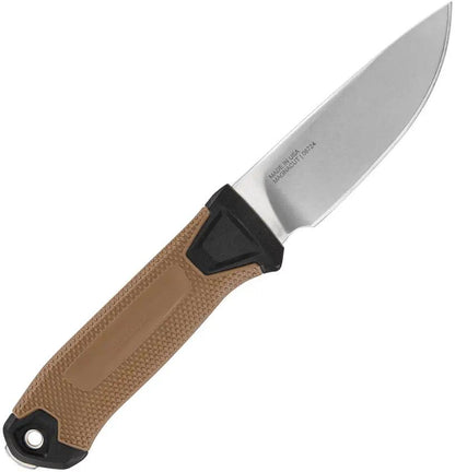 Gerber Strongarm MagnaCut Camp Knife 4 Inch Blade Full Tang Durable For Outdoor Enthusiasts by Gerber