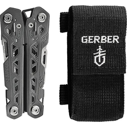 Gerber Truss Multitool Compact 14 Tool Set Pliers Wire Cutter Saw Scissors 4.35in Closed For Outdoor DIY Enthusiasts by Gerber