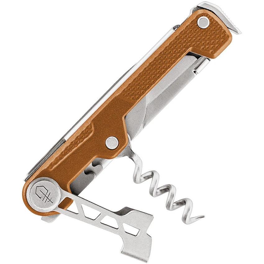 Gerber Armbar Cork Orange Multitool For Everyday Carry With Bottle Opener Framelock Blade by Gerber