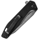 Gerber Fastball Linerlock Knife 3 Inch S30V Wharncliffe Black Aluminum Handle For EDC by Gerber