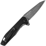 Gerber Fastball Linerlock Knife 3 Inch S30V Wharncliffe Black Aluminum Handle For EDC by Gerber