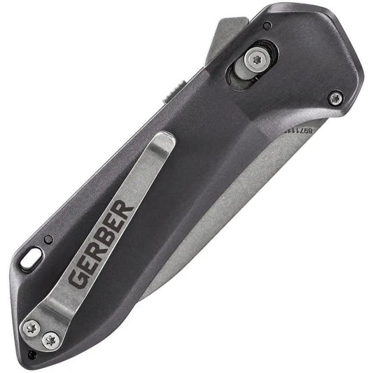 Gerber Highbrow Pivot Lock Assisted Opening Knife For EDC Enthusiasts With Satin 7Cr17MoV Blade by Gerber