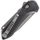 Gerber Highbrow Pivot Lock Assisted Opening Knife For EDC Enthusiasts With Satin 7Cr17MoV Blade by Gerber
