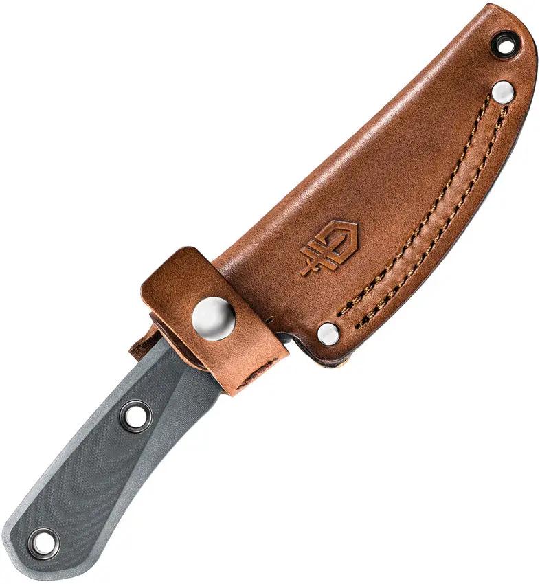 Gerber Terracraft Fixed Blade Knife S30V Full Tang Gray G10 Handle Kydex Sheath For Outdoor Enthusiasts by Gerber