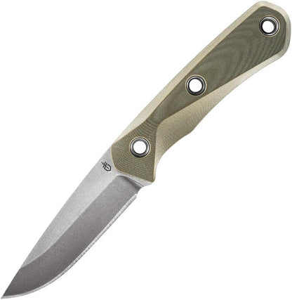 Gerber TerraCraft Fixed Blade Knife Green G10 Handle S30V 9in Full Tang For Outdoor Use by Gerber