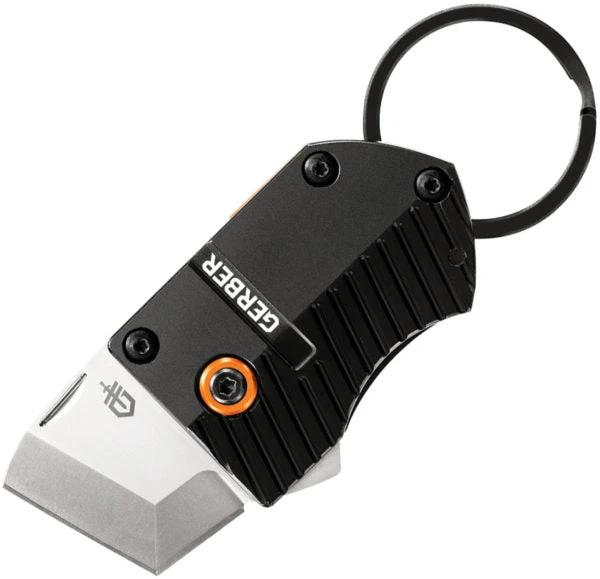 Gerber Key Note Linerlock Tanto Knife Black Aluminum Handle 3 Inch Closed EDC Outdoor Gear by Gerber