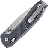 Gerber Sedulo Pivot Lock Folding Knife S30V Stonewash Gray Textured ABS Handle EDC for Everyday Carry by Gerber