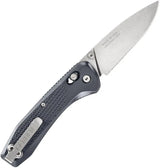 Gerber Sedulo Pivot Lock Folding Knife S30V Stonewash Gray Textured ABS Handle EDC for Everyday Carry by Gerber