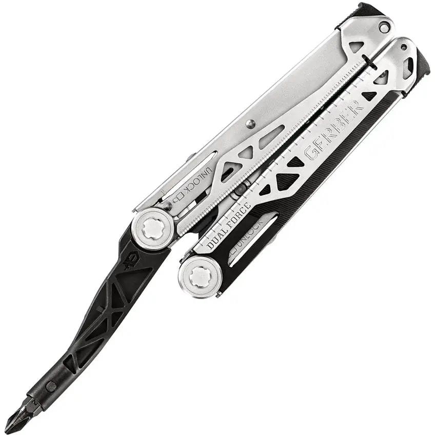 Gerber Dual Force Multi Tool Versatile All In One With Wire Cutter Pliers Saw Ruler And File For Outdoor Enthusiasts by Gerber