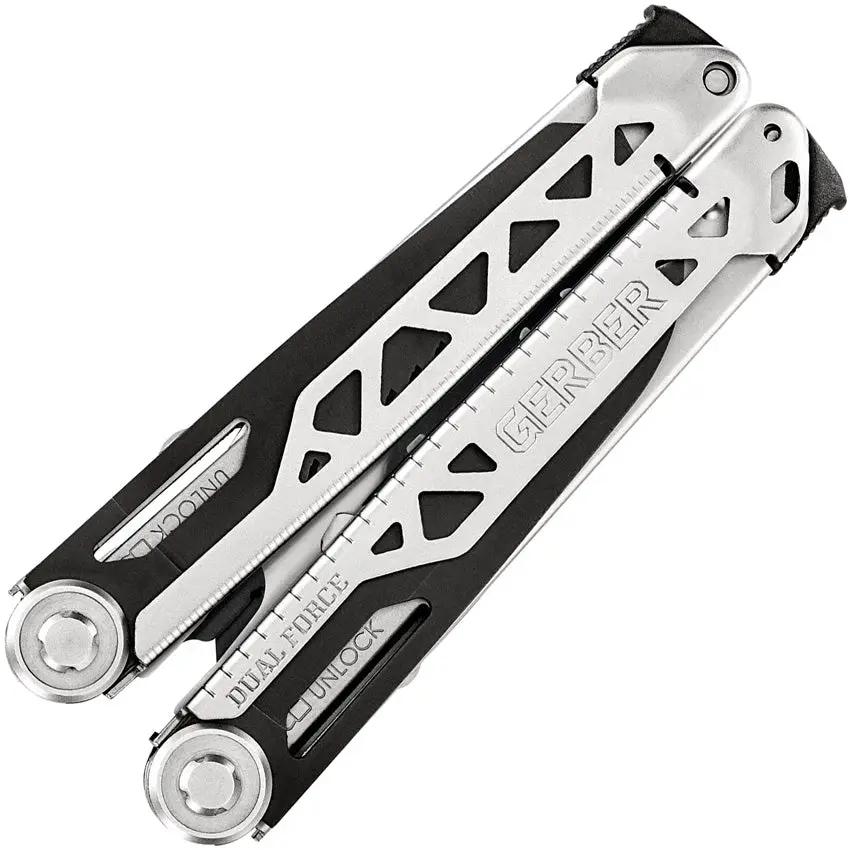 Gerber Dual Force Multi Tool Versatile All In One With Wire Cutter Pliers Saw Ruler And File For Outdoor Enthusiasts by Gerber