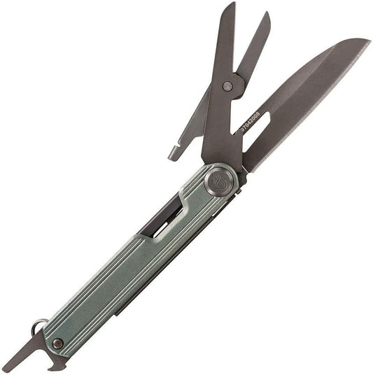 Gerber Armbar Slim Cut Baltic Haze Multitool For EDC Enthusiasts With Aluminum Handles And Locking Blade by Gerber