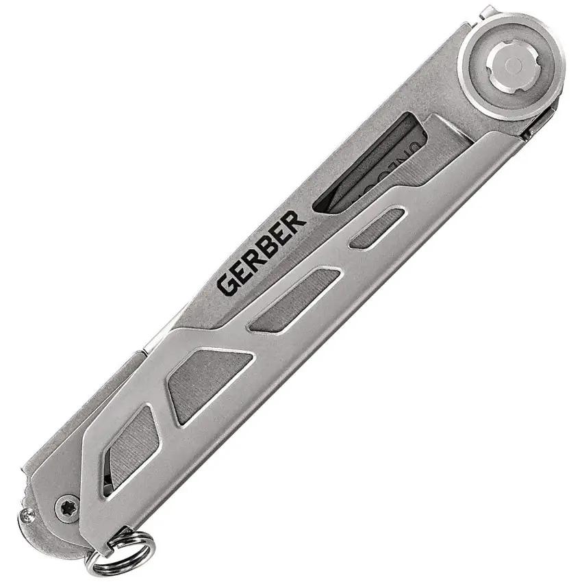Gerber Armbar Slim Drive Onyx EDC Knife Multitool With 2.5in Locking Blade Bottle Opener And 2in Bit Driver by Gerber