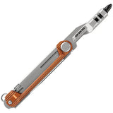 Gerber Armbar Slim Drive Orange EDC Tool With Two And A Half Inch Locking Blade And Bit Driver by Gerber