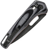 Gerber Sumo Pivot Lock Knife Gray 30-001813 With 4 In Black Stonewash 7Cr17MoV Blade G10 Handle Lanyard Hole For EDC by Gerber
