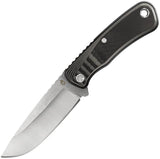 Gerber Downwind Fixed Blade Knife 9in Overall 4.5in Stonewashed Drop Point Full Tang G10 Handle For Outdoorsmen by Gerber