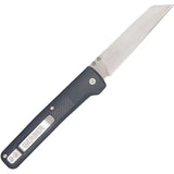 Gerber Pledge Clip Linerlock Knife Bead Blast 7Cr17MoV Blade Blue Gray Handle EDC Durable by Gerber