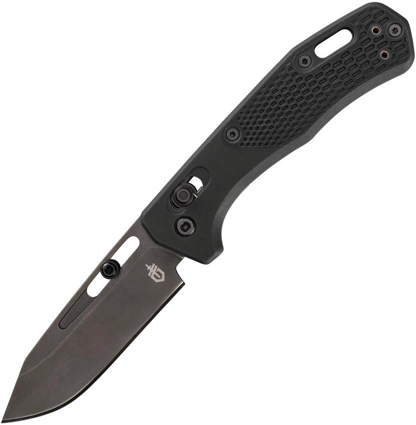 Gerber Assert Pivot Lock Knife Black S30V Blade with Thumb Stud Pocket Clip for EDC Enthusiasts by Gerber