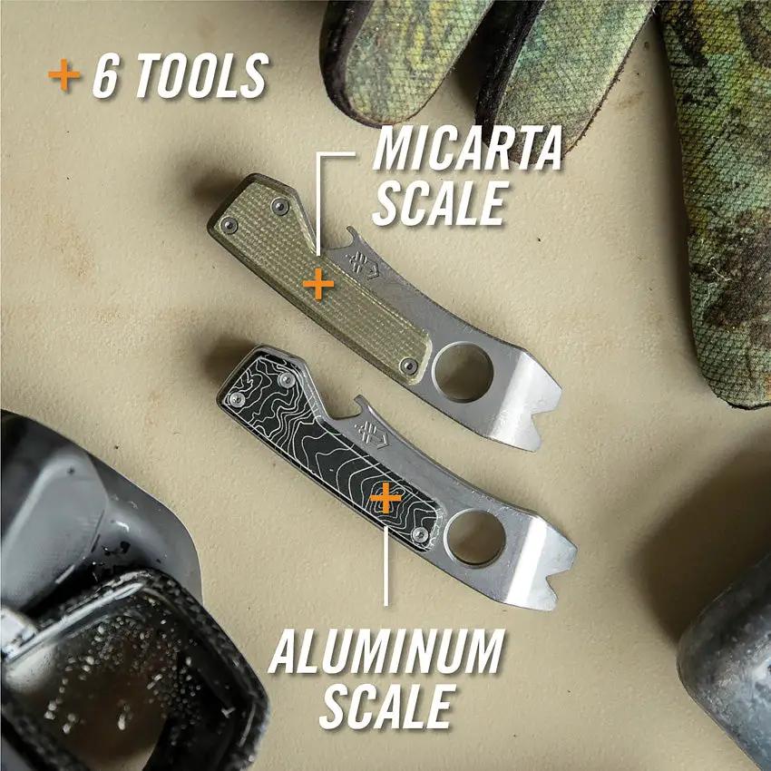 Gerber Chonk Multi Tool with Micarta Onlay Durable Stainless Finish Nail Puller and Pry Bar for EDC Enthusiasts by Gerber