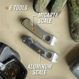 Gerber Chonk Multi Tool with Micarta Onlay Durable Stainless Finish Nail Puller and Pry Bar for EDC Enthusiasts by Gerber