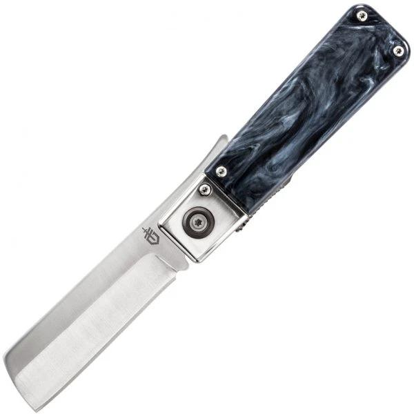 Gerber Jukebox Linerlock Marble Folding Knife 3.75 Inch Closed 7Cr17MoV Blade For EDC by Gerber