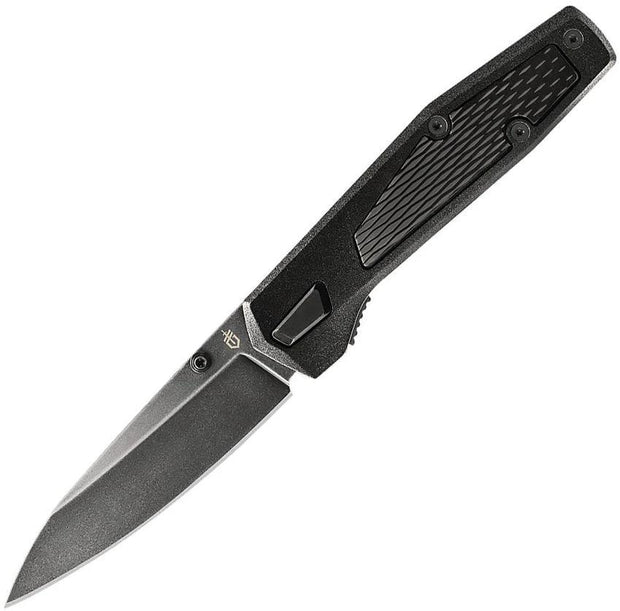 Gerber Fuse Linerlock Knife Black Stonewash 4.75in Closed 3.75in Blade Durable Everyday Carry Enthusiasts Outdoors by Gerber