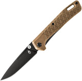 Gerber Zilch Linerlock Knife Compact Coyote Brown Handle 3 Inch Blade For EDC Enthusiasts by Gerber