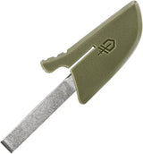 Gerber Vertebrae Fixed Blade Knife Sage Green Handle Full Tang 6.5in Overall For Outdoor Enthusiasts 7Cr17MoV by Gerber