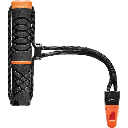 Gerber Firestarter 31 003114 Survival Tool With Ferro Rod Water Resistant Tinder Storage 100 dB Whistle by Gerber