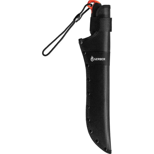 Gerber Compact Clearpath Machete Eleven Inch Sawback Blade Gator Grip Durable Outdoor Survival Tool Packable Sheath by Gerber