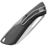 Gerber Sharkbelly Lockback Knife For EDC Pros Satin 3.5in 420HC Blade Sharkskin Grip by Gerber