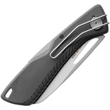 Gerber Sharkbelly Lockback Knife Serrated 3.5 Inch Blade for Outdoor EDC with Sharkskin Grip by Gerber
