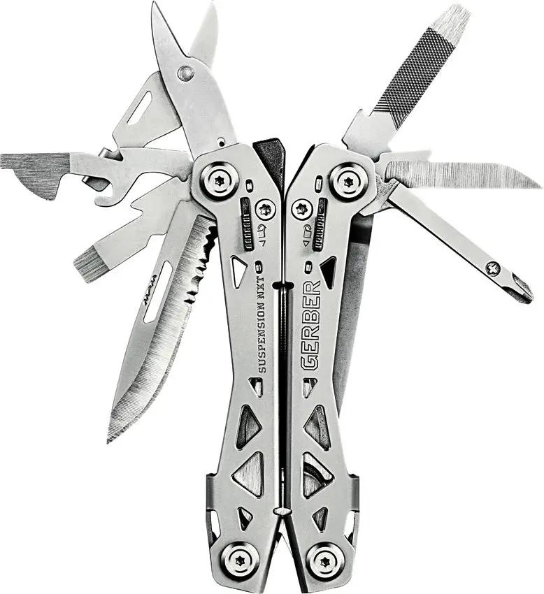 Gerber Suspension NXT Multi Tool Rugged Stainless Steel with 14 Tools for EDC Enthusiasts by Gerber