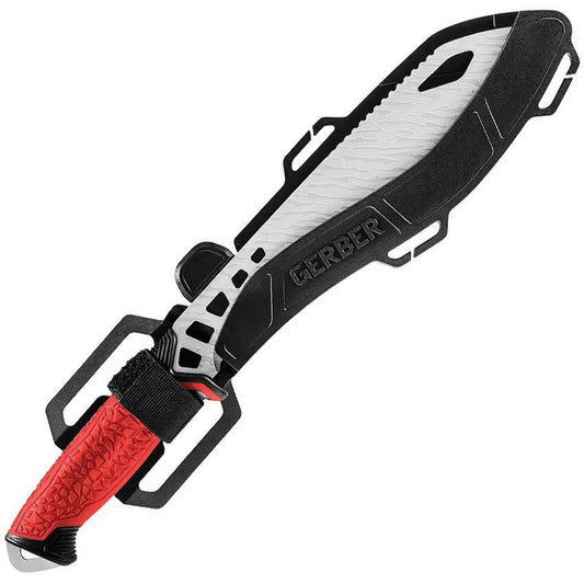 Gerber Versafix Machete For Outdoor Enthusiasts Full Tang 9in Blade 14.5in Overall With Multi Mount Sheath by Gerber