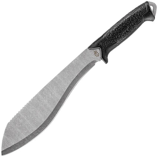 Gerber Versafix Machete Black Sawback 14.5in Full Tang With Rugged Ergo Grip For Outdoor Survival Campers by Gerber