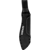 Gerber Versafix Machete Sawback 9In Stonewash Stainless Full Tang Blade For Outdoor Enthusiasts Belt Sheath by Gerber