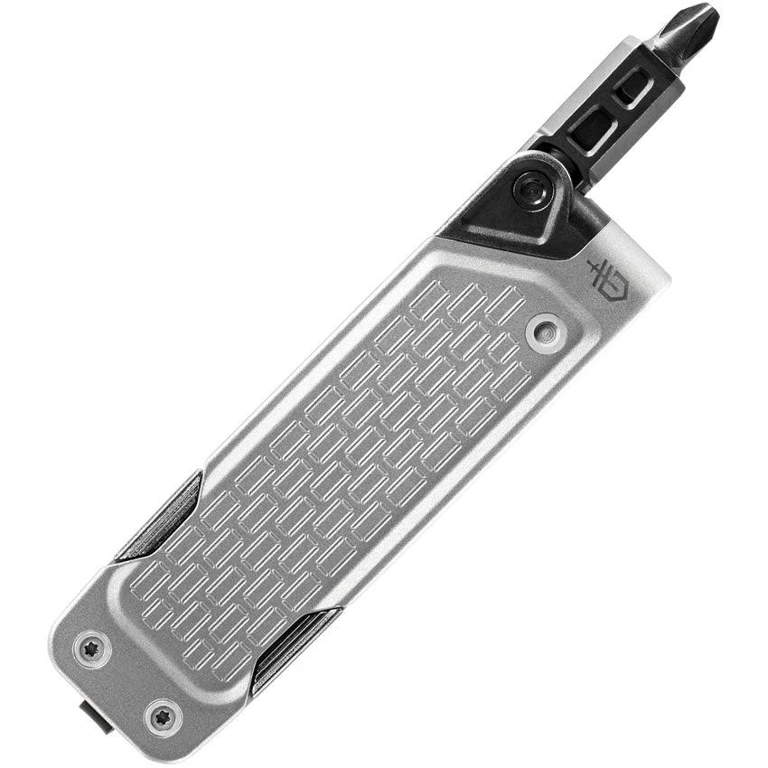 Gerber Lockdown Driver Multitool With Pocket Clip Two Sided Quarter Inch Bits And Replaceable Blade by Gerber