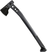 Gerber Bushcraft Axe Gray With Hammer End Overstrike Guard And Integrated Gear Storage For Outdoor Enthusiasts by Gerber