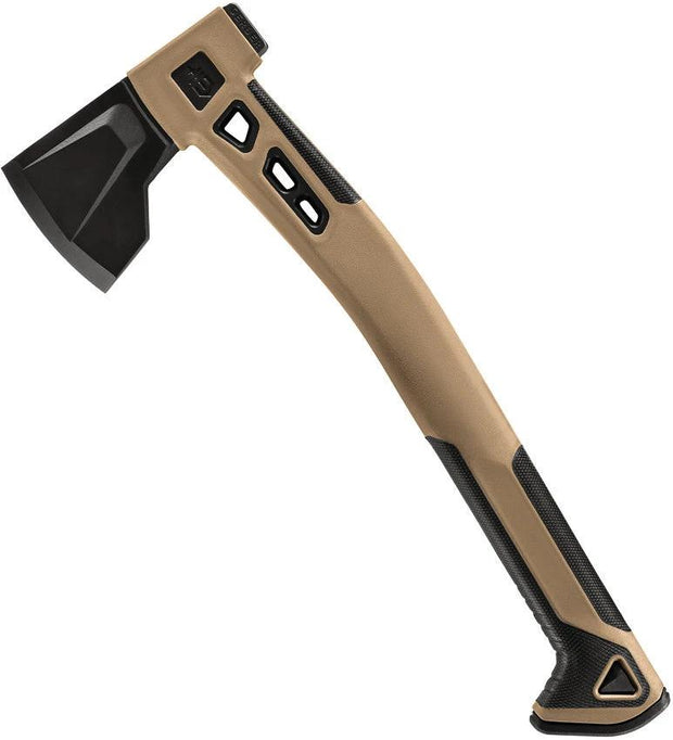 Gerber Bushcraft Hatchet Coyote Brown With Hammer End And Built In Gear Storage For Campers by Gerber