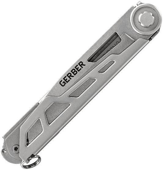 Gerber Armbar Slim Cut Orange Multi Tool With 2.5in Locking Blade Scissors And Bottle Opener For EDC by Gerber