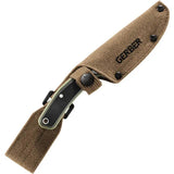 Gerber Downwind Caper Green Knife With 7Cr17MoV Blade Full Tang G10 Handle For Outdoor Enthusiasts by Gerber