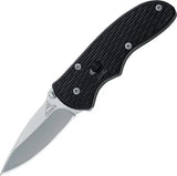 Gerber Mini FAST Draw Assisted Opening Lock Knife, 3in Closed, 440 Stainless Bead Blast Finish, GFN Handle, EDC Clip by Gerber