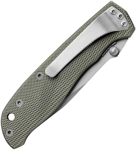 Gerber Harsey Air Ranger Linerlock Knife 3.25 Inch Serrated Blade Aluminum Handle For Outdoor Enthusiasts by Gerber
