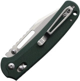 Ganzo Knives G-Lock Green G-768GB - Versatile EDC Knife With Satin 440C Blade And Green G10 Handle by Ganzo Knives